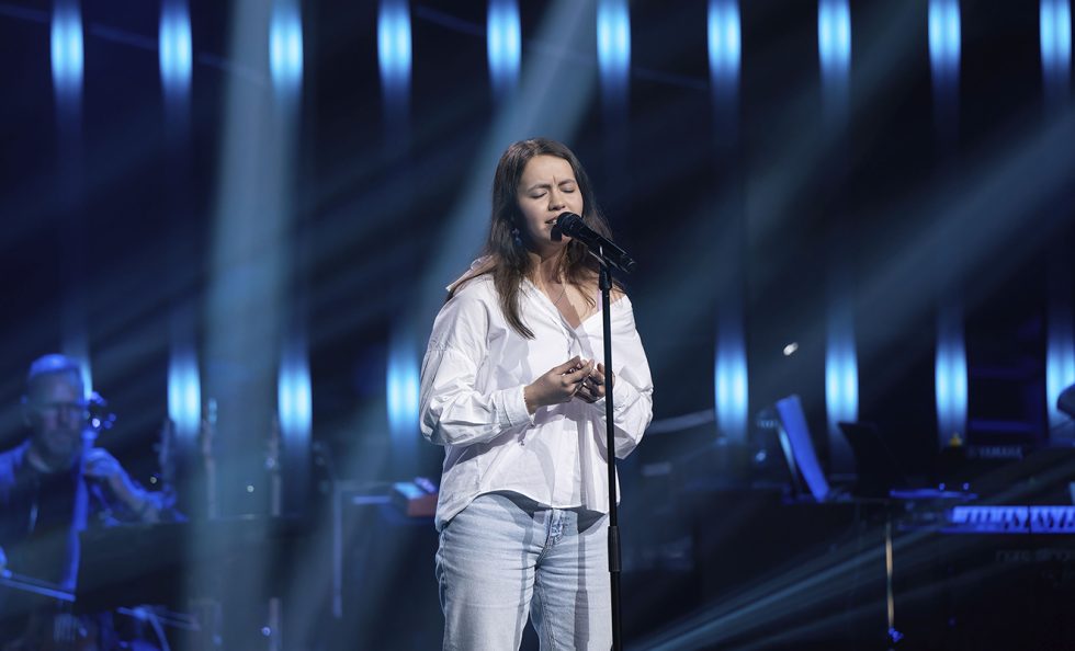 Rosa Kumar Saarinen kisaa The Voice Of Finland -laulukisan neljännellätoista kaudella. Hänen Ääni ratkaisee -esityksensä näytetään televisiokanava Nelosella sunnuntaina 23.2. kello 20 alkavassa jaksossa. Kuva: Saku Tiainen / Nelonen Media