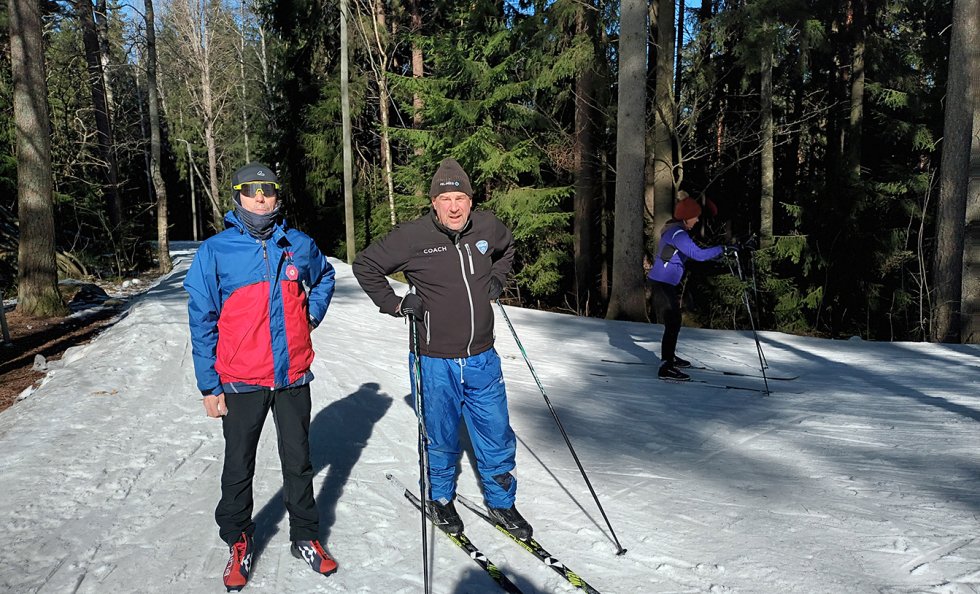Pekka Laine ja Kjell Friberg.