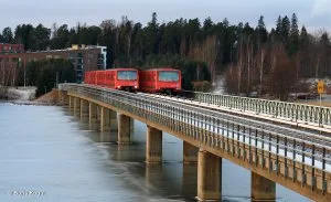 Vuosaaren metrosilta. Kuva: Boris Kogut