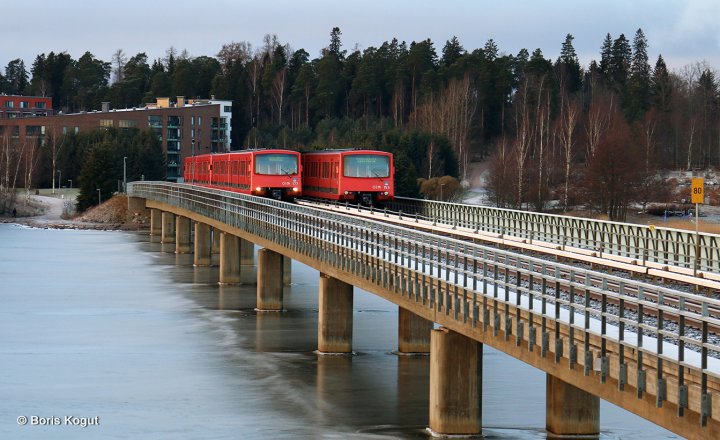 Vuosaaren metrosilta. Kuva: Boris Kogut