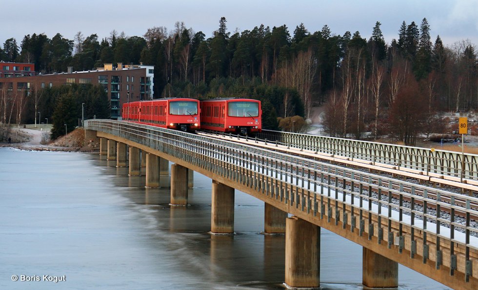 Vuosaaren metrosilta. Kuva: Boris Kogut