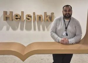 Stadiluotsi Gurmann Saini. Kuva: Elina Pentikäinen