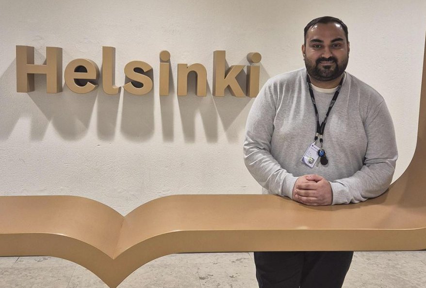 Stadiluotsi Gurmann Saini. Kuva: Elina Pentikäinen