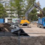 Kangaslammen ruoppausjäte muuttuu mullaksi