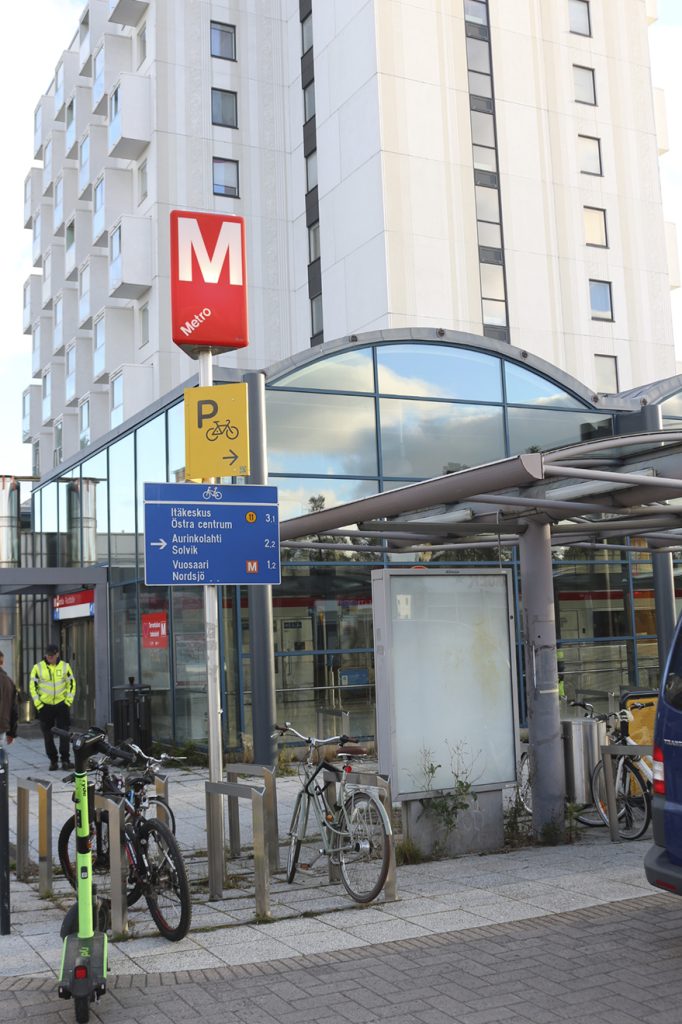 Rastilan metroasemalla tehtiin monia kunnostus- ja parannustöitä.