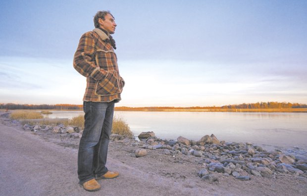 Juha Itkonen Arabianrannassa marraskuussa 2007. Kuva: Teemu Granström