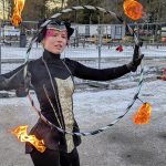 Valojuhlaa vietettiin ostarilla