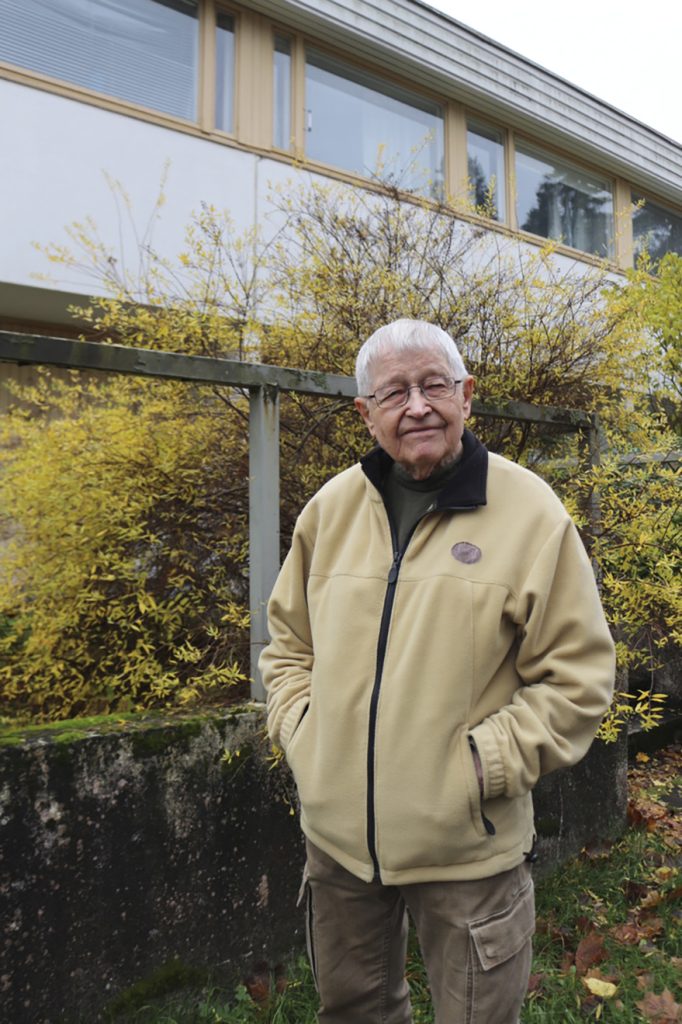 Matti Kanerva on asunut puolisonsa Airan kanssa 60 vuotta samassa osoitteessa Lokkisaarentiellä.