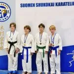 Helsinkiin karaten SM-mitaleita