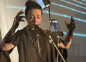 Näyttelijä Anastasia Trizna.