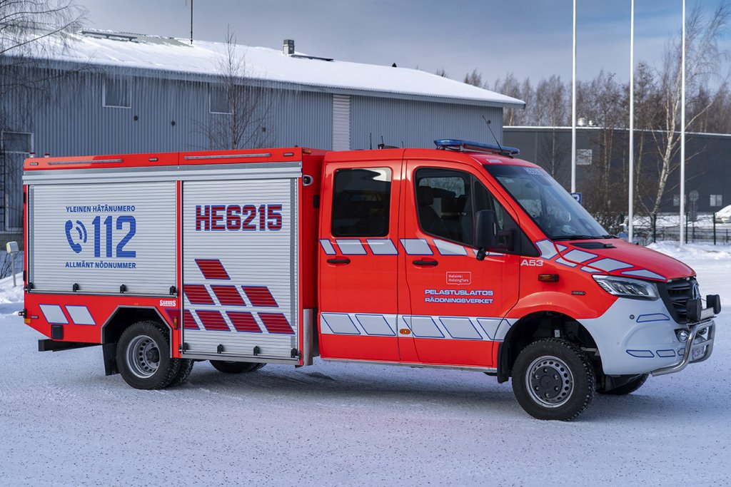 Vuosaaren pelastusasemalta operoi uusi moderni pelastusyksikkö, jossa on tilat useammalle henkilölle.