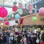 Akrobatiaa Columbuksessa