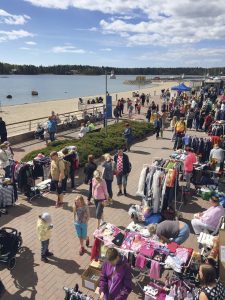 Kuvassa vuoden 2023 Aurinkokrippiksen tunnelmia.