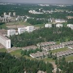 Vuosaarta ilmasta käsin vuonna 1971