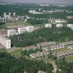 Vuosaarta ilmasta käsin vuonna 1971