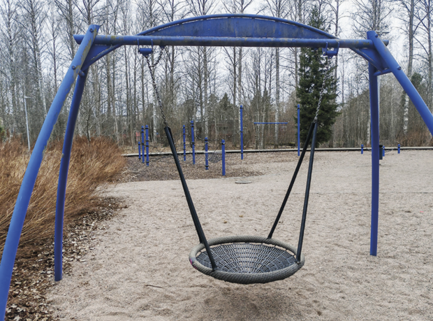 Rastilan Keulapuistoon on tulossa lasten leikkipaikan lisäksi uusi ulkokuntosali.