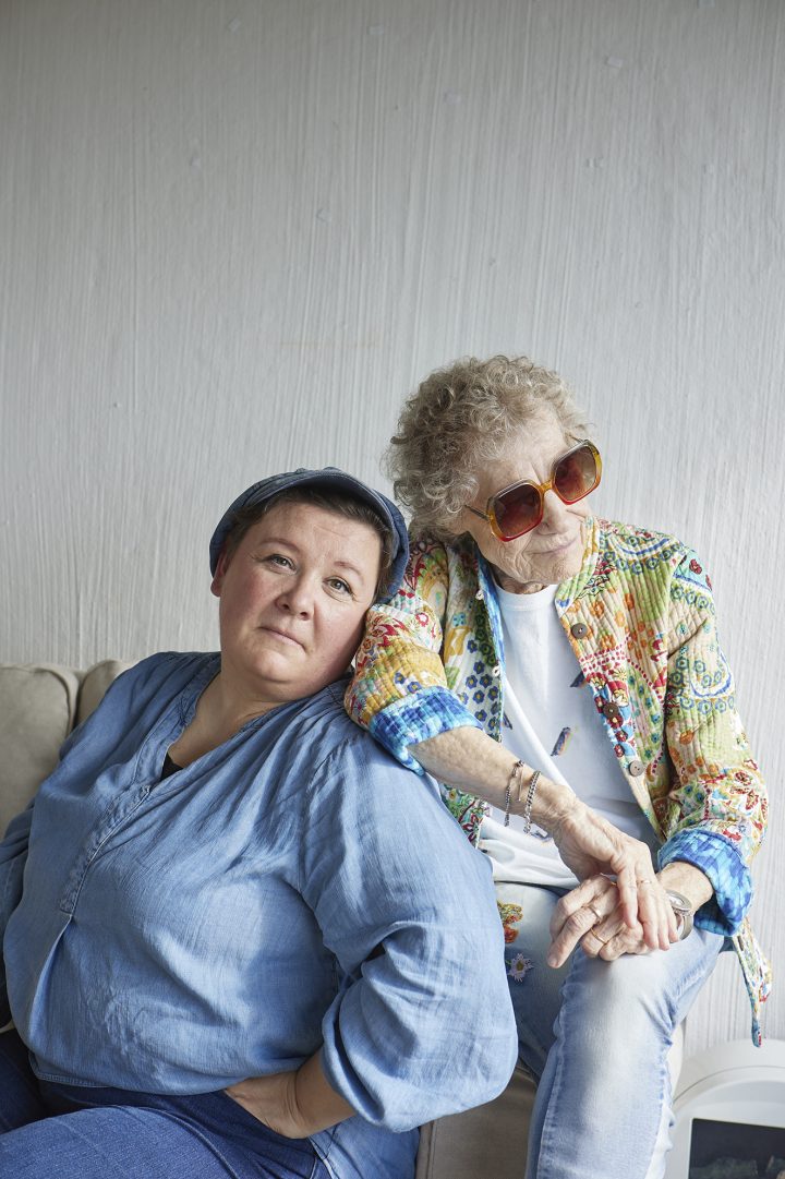 Maija Kaunismaan ja Chrisse Johanssonin Tässä ajassa -albumi julkaistiin perjantaina 27.3. Kuva: Laura Malmivaara