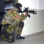 Puolustusvoimat harjoittelee Vuosaaressa