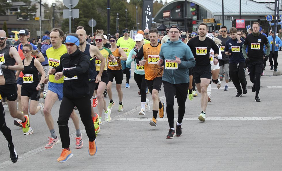 Kuvassa ollaan vuoden 2025 Vuosaari Runissa.