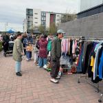 Kirppis täytti rantabulevardin