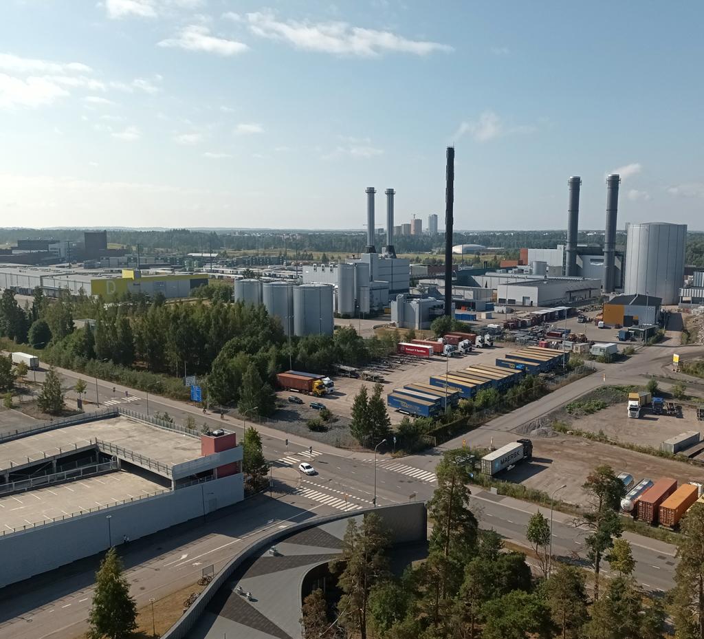 Arkistokuvassa Vuosaaren voimalaitos. Kuva: Antti Honkanen