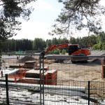 Heteniitynkentän peruskorjaus jatkuu