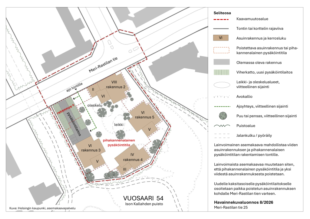 Kuva: Helsingin kaupunki, asemakaavapalvelu